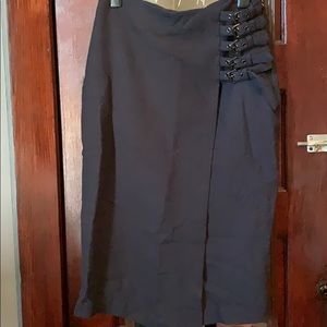 Navy blue skirt